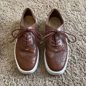 Clarks leather Oxford dress sneaker